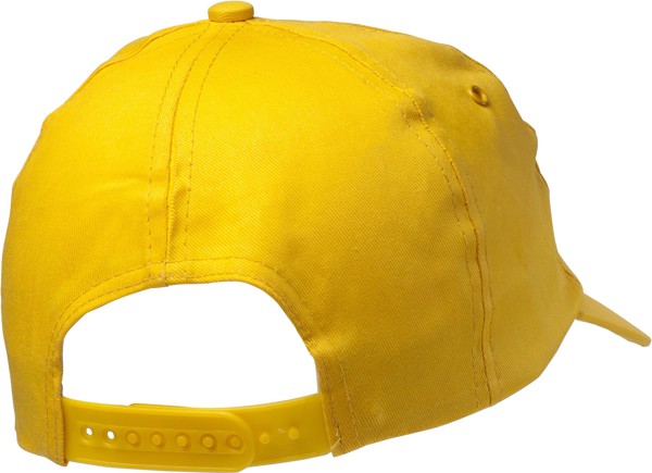 Cap Lisa | Cotton twill | 5 panels - white