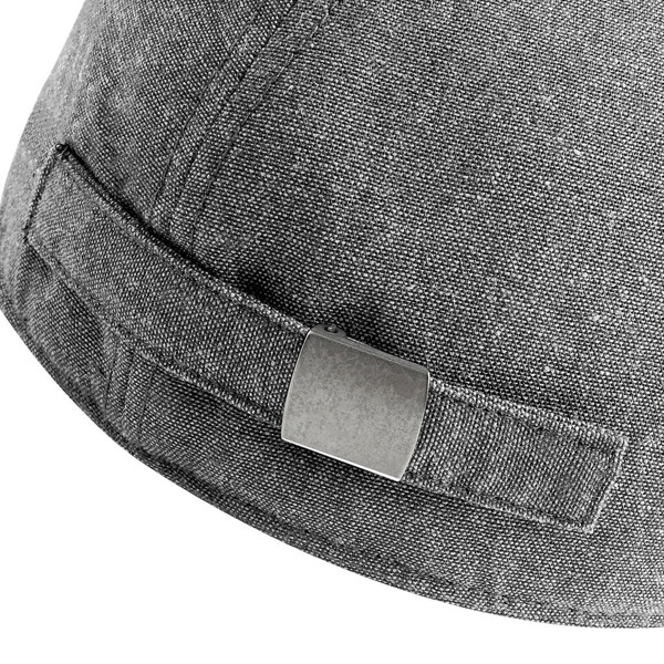 Cappello In Lino Summer Gatsby - Grey Linen / ONE SIZE
