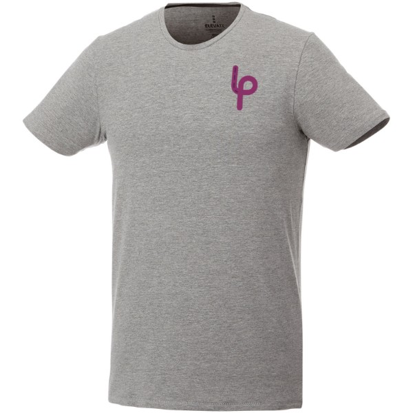 T-shirt bio manches courtes homme Balfour - Gris Mélangé / S