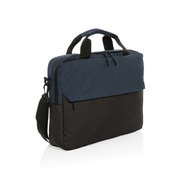 Kazu torba za prenosnik rPET, 15,6 inch - Modra