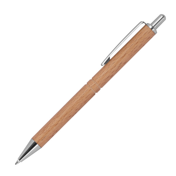 Drevené guľôčkové pero - Beige