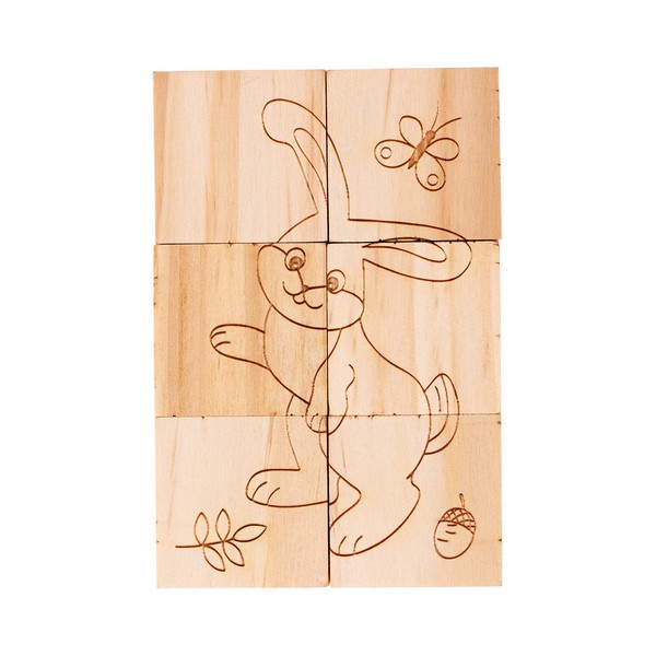 Animal World wooden blocks