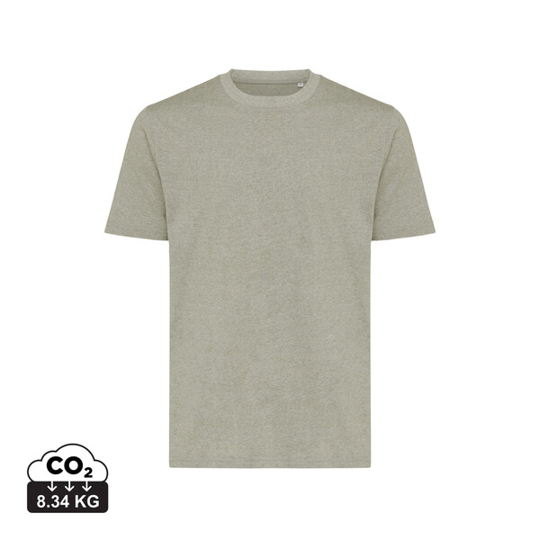 T-shirt léger en coton recyclé IQONIQ Sierra - Light Heather Green / XXS