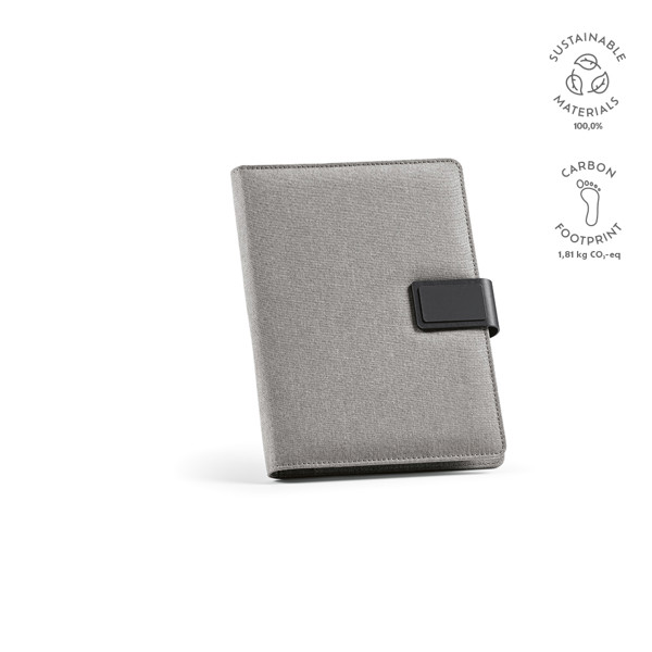 Tolstoy A5 Folder - Mørke Grå