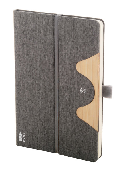 Rpet Wireless Charger Notebook Chatom - Grey