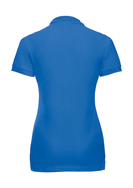 Ladies' Fitted Stretch Polo - White / L