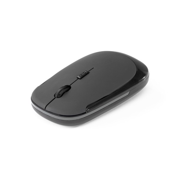 CRICK. Souris sans fil 2'4GhZ en ABS - Gris