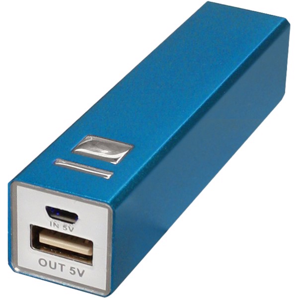 powerbank, power bank, opladen, oplader, laden - Bleu / 2600mAh
