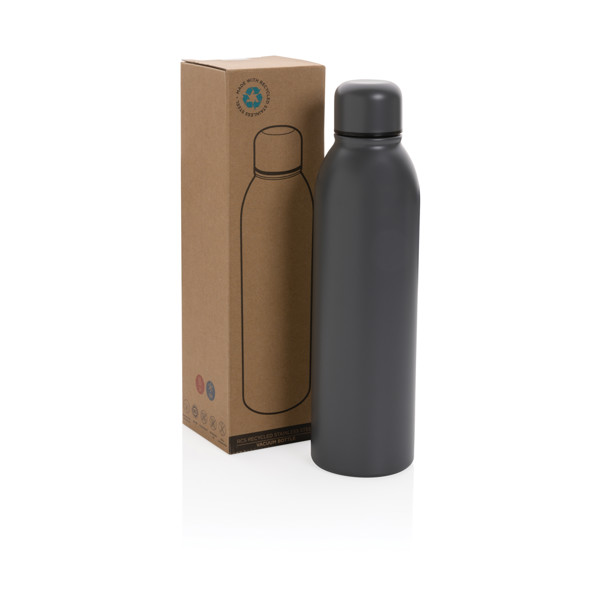 Termo lahev z RCS recyklované oceli 500ml - Antracitová
