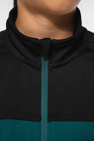 Kids Zipped Tracksuit Jacket - Dark Royal Blue / Navy / 12/14