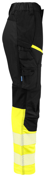 6538 Woman Waist Pant Hi Viz Yellow/Black C36