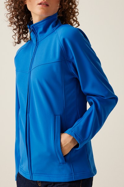 Women's Uproar - Interactive Softshell - Oxford Blue / Seal Grey / S