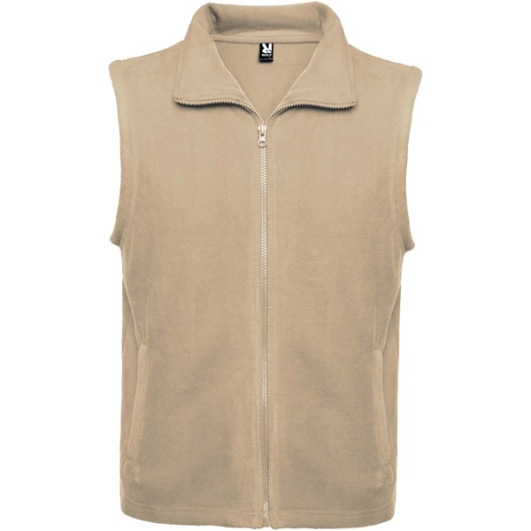 Gilet en polaire unisexe Bellagio - Sable / S