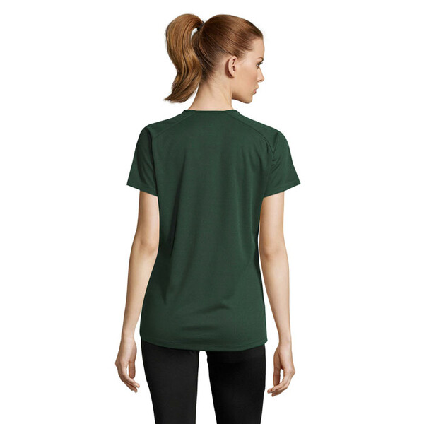 SPORTY T-SHIRT SENHORA 140g Sporty Women - Verde GarrafaS