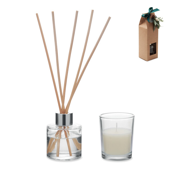Vanilla diffuser & candle set Gingle