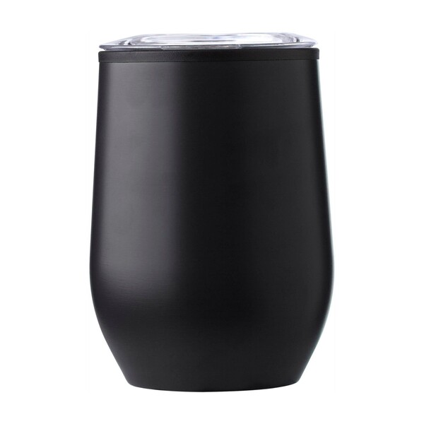 Double-walled travel mug Zoe | 300 ml - black
