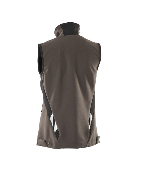 Gilet - MASCOT® - Dark Anthracite / Black / L