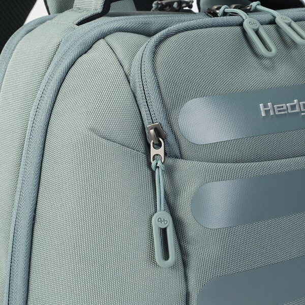 HANDLE M | 2 compartment Backpack M 15.6" + RFID - Hedgren - Grey-Green /