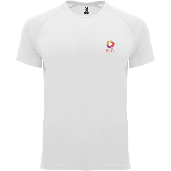 T-shirt de sport Bahrain à manches courtes pour enfant - Blanc / 8