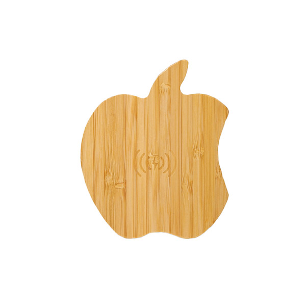 Wooden wireless charger in custom shape