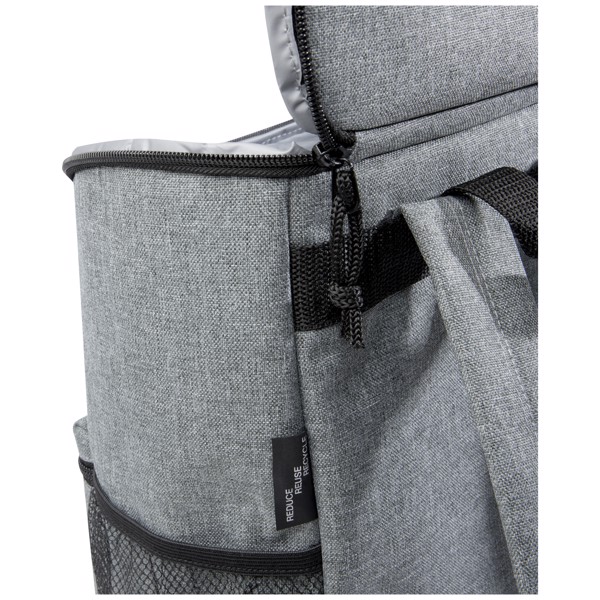 Tundra GRS rPET Kühlrucksack 12L - heather grau
