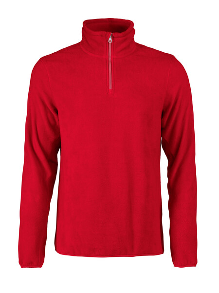 Printer Frontflip Fleece Halfzip Red XXL