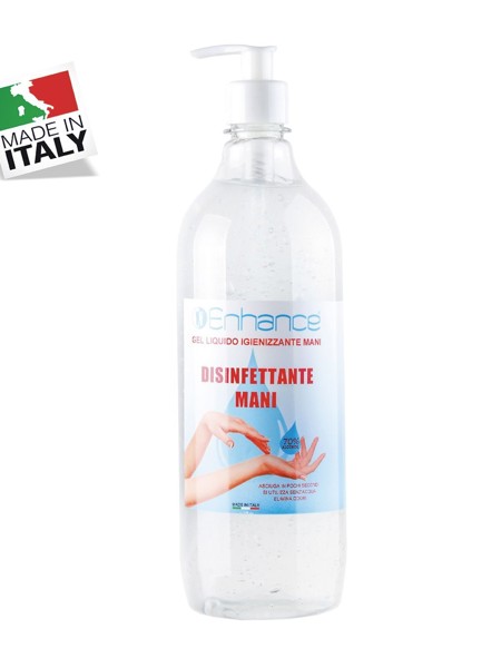 Gel igienizzante mani 1000ml tappo dispenser
