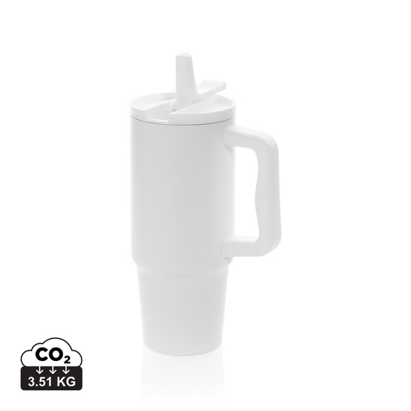 Embrace Leakproof RCS recycled stainless steel tumbler 900ml - White