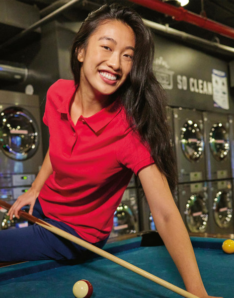 My Eco Polo 65 / 35 / Women - Roasted Coffee / L