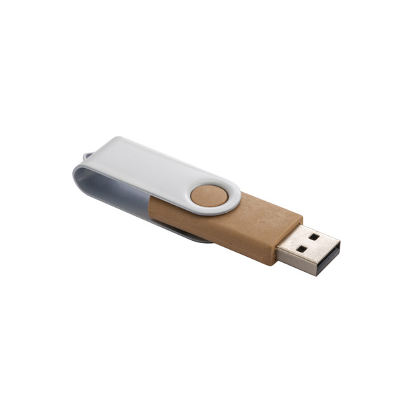 Usb Flash Drive Made Of Wheat Straw, Biodegradable Resin And Metal 4Gb ...