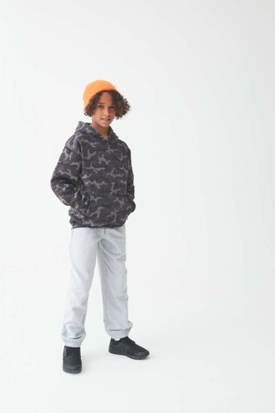 Kids Camo Hoodie - Green Camo / XS