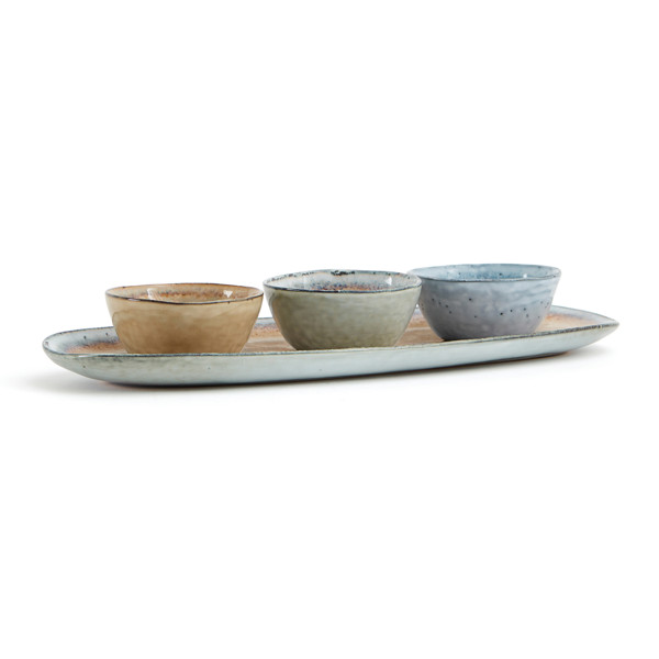 VINGA Nomimono serving set - Beige