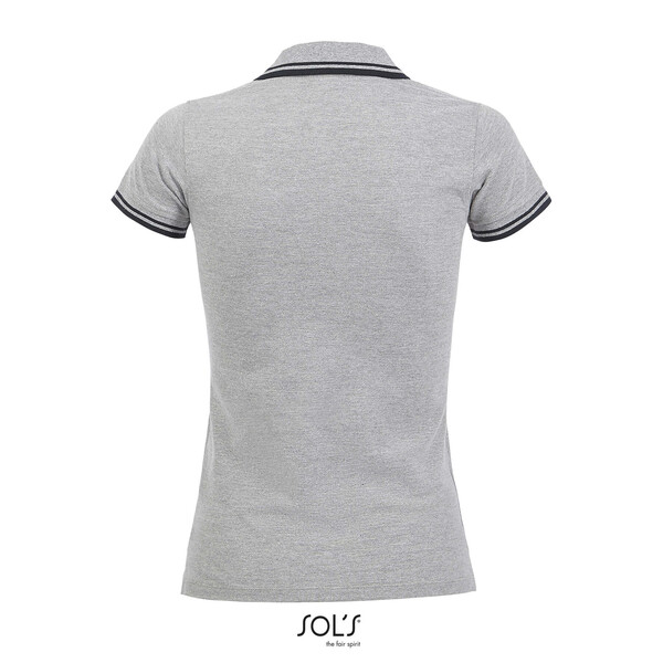 PASADENA pólo mulher 200g Pasadena Women - Grey Melange / French NavyL