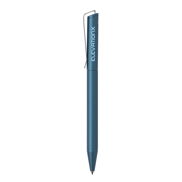 Stylo en aluminium recyclé certifié RCS Xavi - Bleu Royal