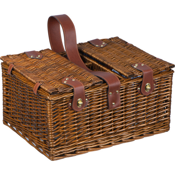 GILLIAN Coș picnic pentru 4 persoane - Brown