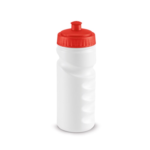 LOWRY. Garrafa de desporto em HDPE 530 mL - Vermelho