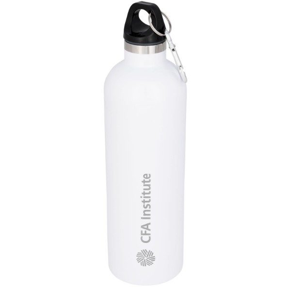 Atlantic 530 ml vacuum insulated bottle - White