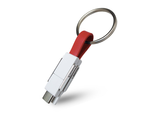 Keychain USB cable 4in1 UC031