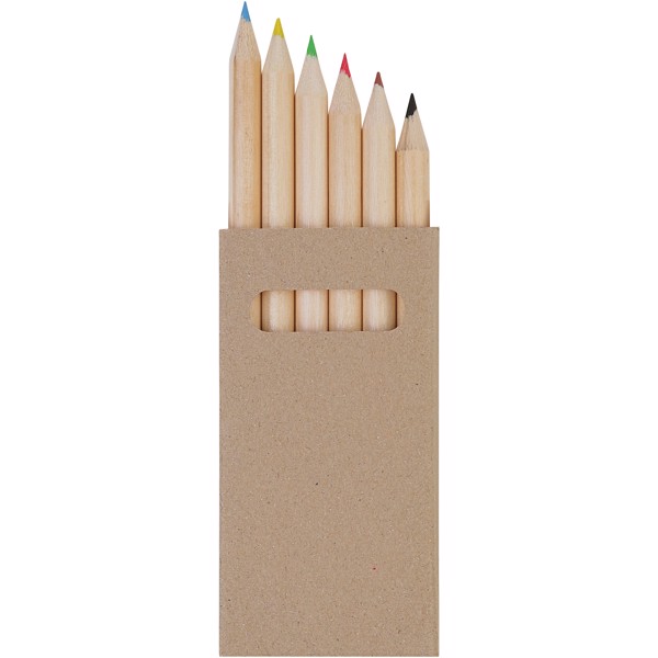 Set de 6 crayons de couleur Ayola