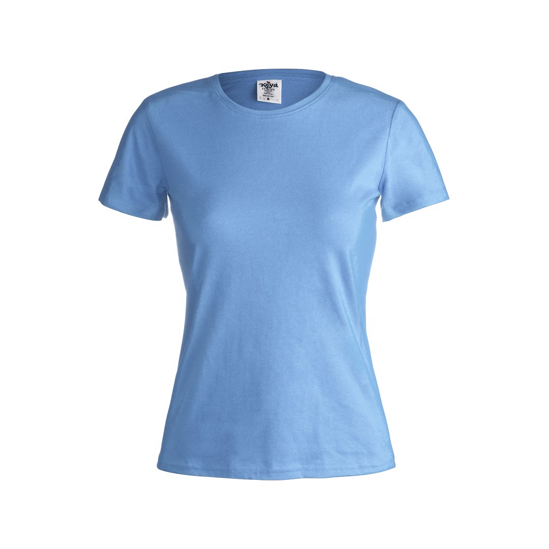 Camiseta Mujer Color "keya" WCS150 - Azul Claro / L