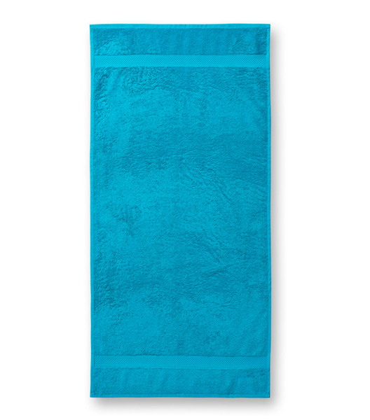 Ručník Unisex Malfini® Towel 450 - Tyrkysová / 50 x 100 cm
