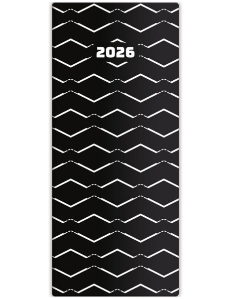 Měsíční diář Napoli 2027, kapesní - dizajn 3