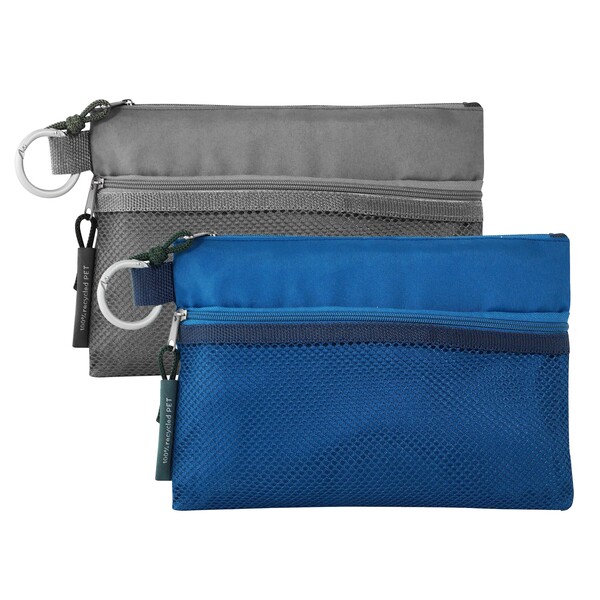 Trousse RPET190T KEYPOUCH - gris