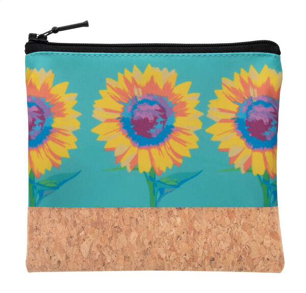 Trousse de toilette CreaBeauty Cork S - Noir / Naturelle