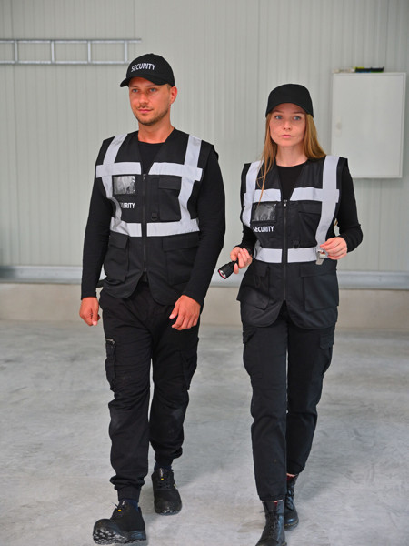Safety Vest 'Multifunctional' - Black / L
