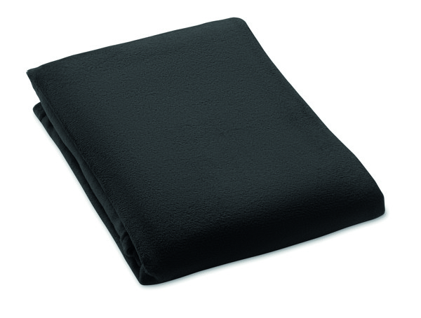Set di coperte da viaggio 2 in Cozy - Nero