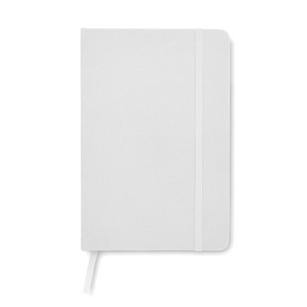 A5 RPET notebook 80 lined Note Rpet - White