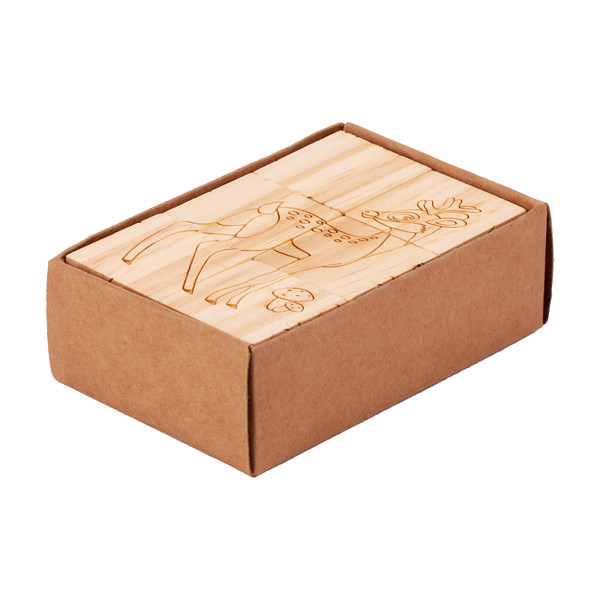 Animal World wooden blocks