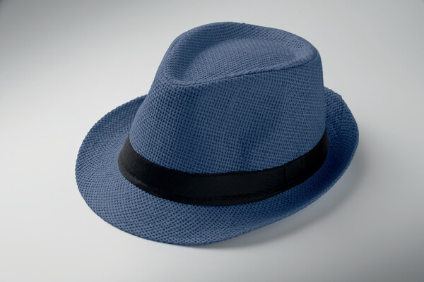 Chapeau de paille Boowie - Bleu