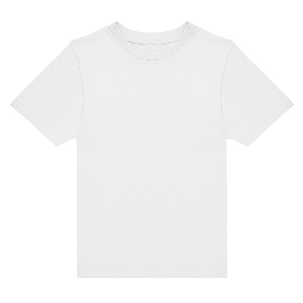 T-Shirt B&C #E190 Kids - 100% Algodão - Branca - Branco / 5_6